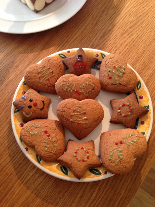Gingerbread Biscuits Decorated